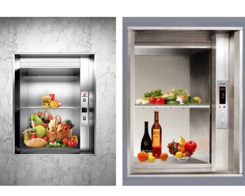 Hệ thống thang máy tải thực phẩm inox hiện đại giúp nhà hàng phục vụ nhanh hơn, chuyên nghiệp hơn.